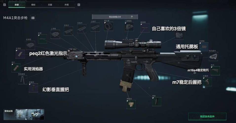 三角洲行动新手步枪怎么选？M4A1或是不错之选